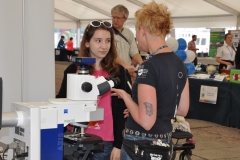 Stoisko pt. „Nie tylko rosiczka – drapieżne rośliny w skali mikro” na XII Bałtyckim Festiwalu Nauki