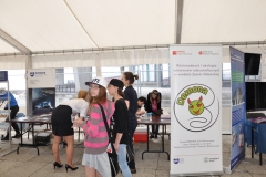 Stoisko pt. „Nie tylko rosiczka – drapieżne rośliny w skali mikro” na XII Bałtyckim Festiwalu Nauki