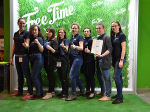 Award for the NMFRI Gdynia Aquarium for the most attractive stand during Free Time Festival 2018