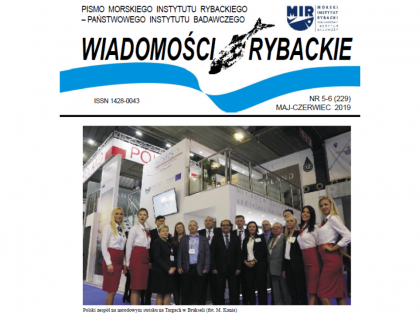 Najnowsze wydanie Wiadomości Rybackich nr 5-6 (229) 2019