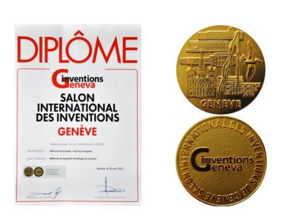 Złoty medal dla MIR-PIB na 48. Międzynarodowej Wystawie Wynalazków w Genewie