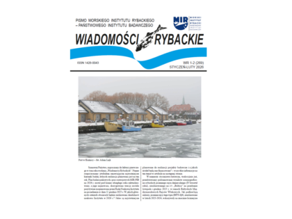 Najnowsze wydanie Wiadomości Rybackich • NR 1-2 (269) • STYCZEŃ-LUTY 2026